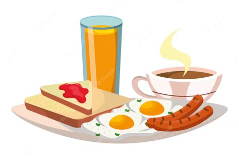 breakfast cartoon images